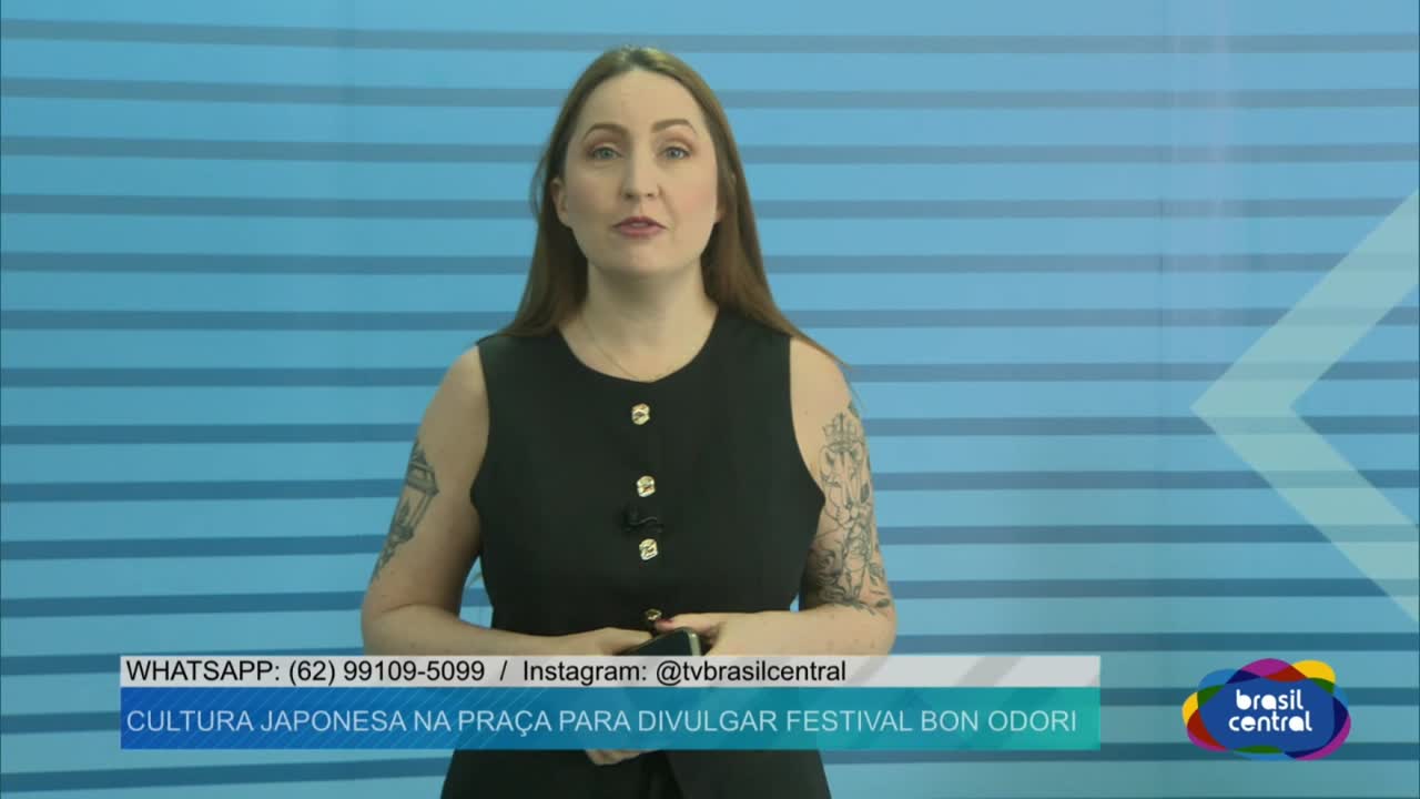 itemCultura Japonesa na Praça para divulgar Festival Bon Odori