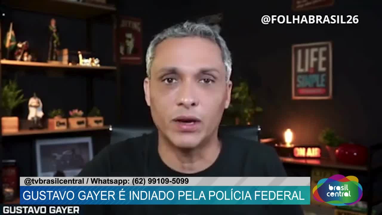 Gustavo Gayer  &eacute;   indiciado pela Pol&iacute;cia Federal