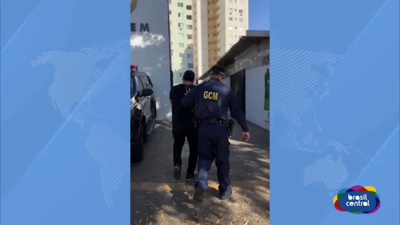 itemHomem é preso suspeito de agredir Mulhe