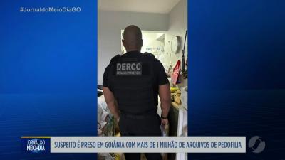 PC prende suspeito de armazenar um milh&atilde;o de arquivos de pedofilia em Goi&acirc;nia