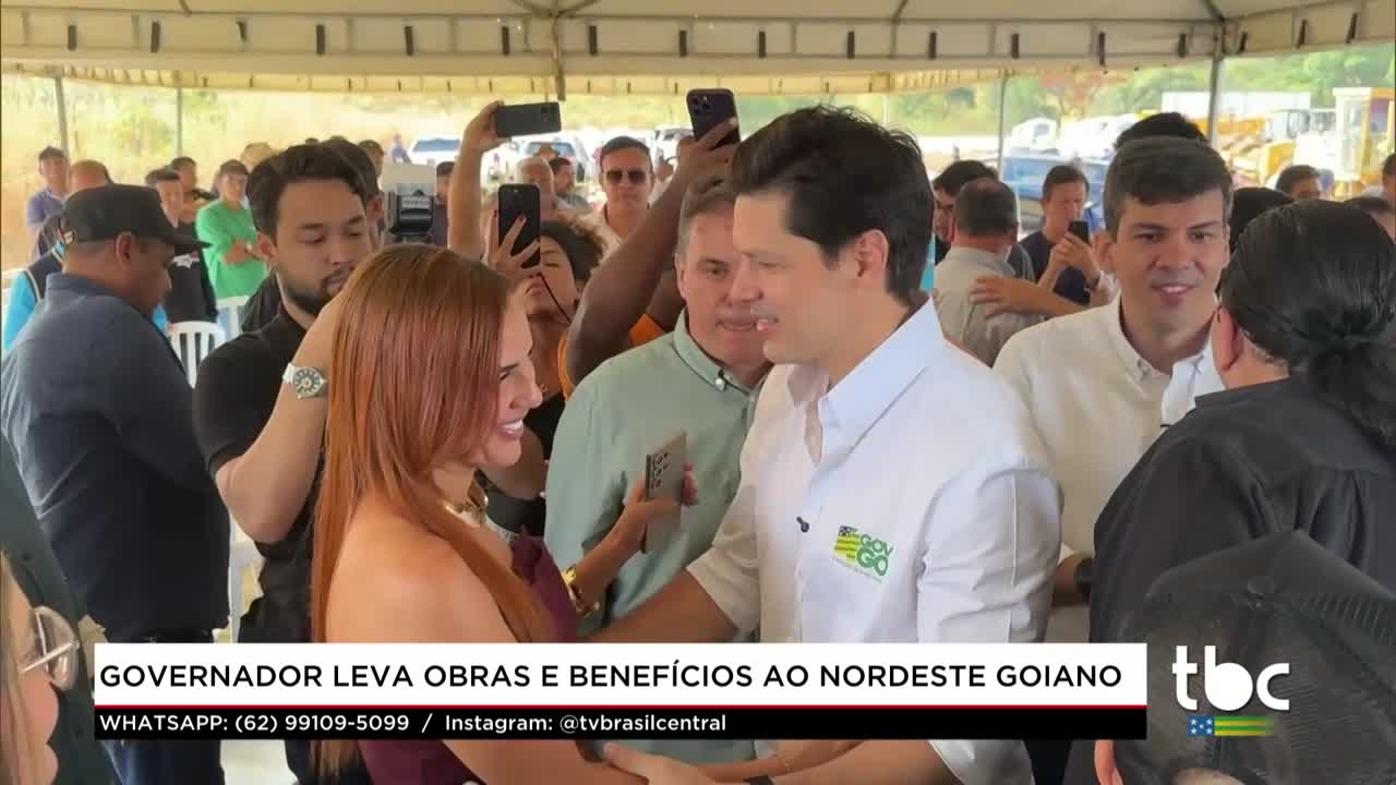 itemGovernador leva Obras e Benefícios ao Nordeste Goiano