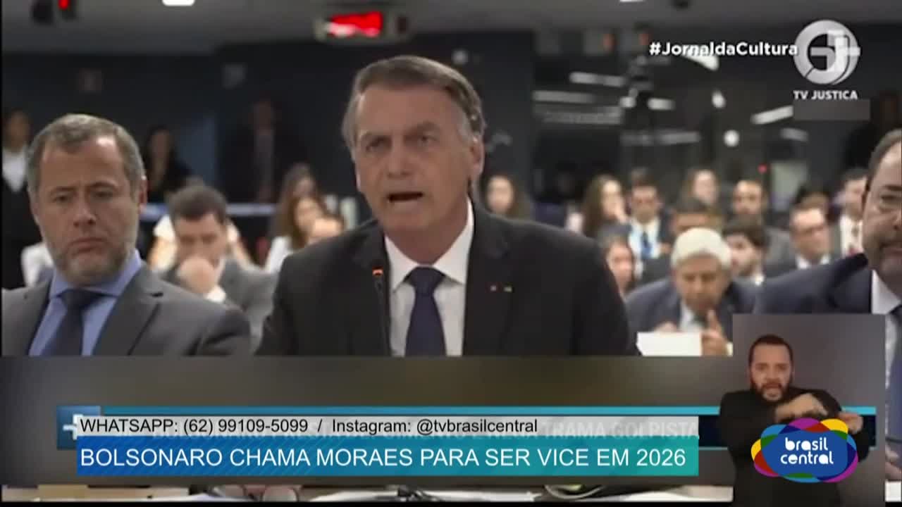 itemBolsonaro chama Moraes para ser Vicem em 2026