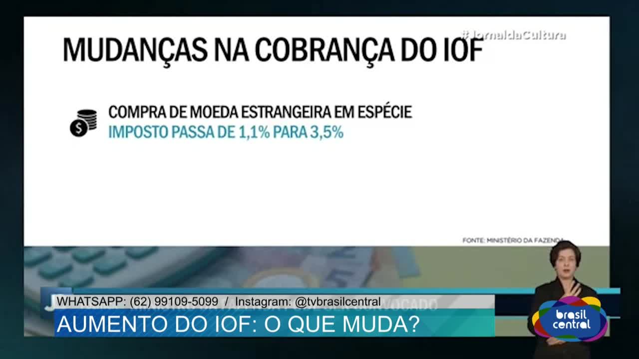 itemAumento do IOF: 