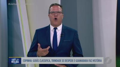 itemCopinha tem classificação do Goiás e despedida do Trindade