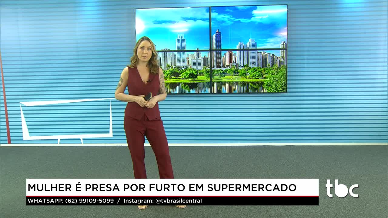 itemMulher é presa por Furto em Supermercado.