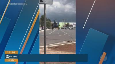 itemGRAER flagra homem com tornozeleira prestes a cometer homicídio