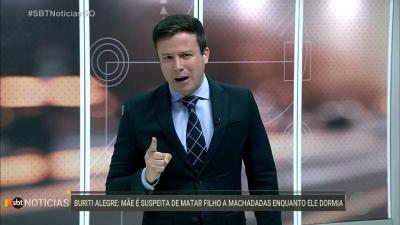 itemMãe é suspeita de matar filho a machadadas enquanto dormia