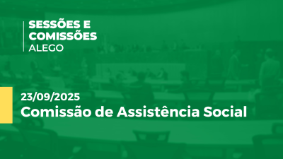 Imagem de capa do vídeo - Comissão de Assistência Social