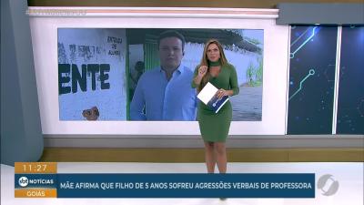 itemMãe de menino de 5 anos afirma que o filho vem sofrendo maus-tratos dentro de sala de aula em Goiânia