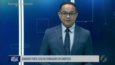 itemBandido furta loja de ferragens em Anápolis