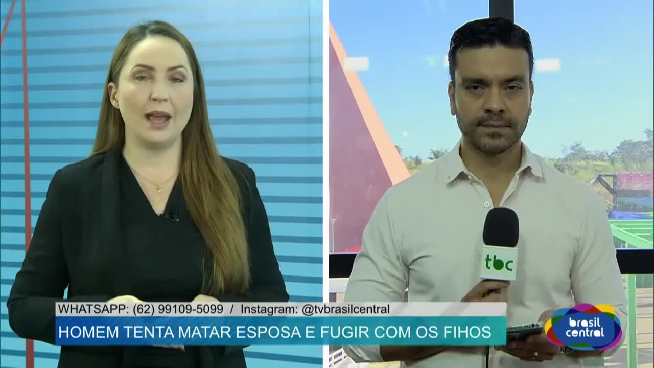 itemHomem tenta matar Esporta e jungir com o Filhos