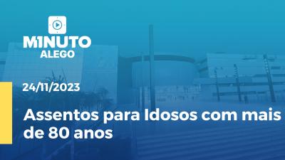 Imagem de capa do vídeo - Assentos para Idosos com mais de 80 anos