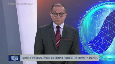 itemGaroto de programa é esfaqueado durante encontro com homem em Anápolis