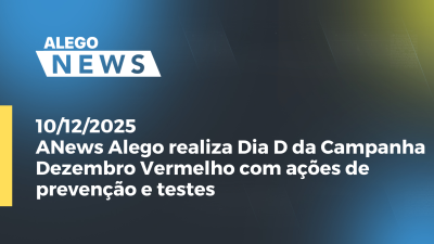 itemANews: Alego realiza Dia  D  da Campanha Dezembro Vermelho com ações de prevenção e testes