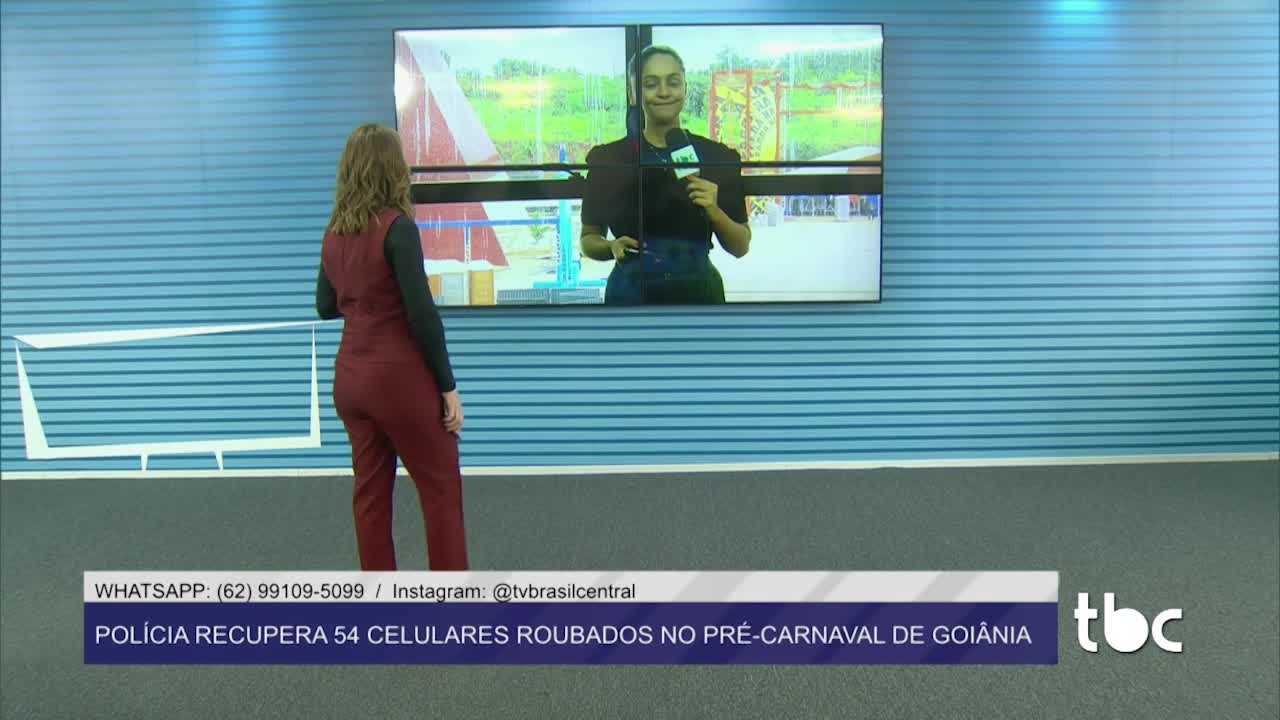 itemPolícia recupera 54 Celulares roubados no Pré-carnaval de Goiânia.