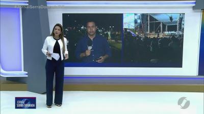 itemTrabalhador fica com pé preso em silo usado no armazenamento de grãos