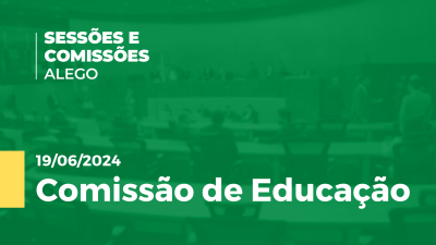 Imagem de capa do vídeo - Comissão de Educação