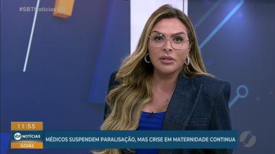 itemMédicos suspendem paralisação, mas crise em maternidade continua