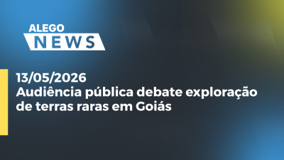 itemAudiência pública debate exploração de terras raras em Goiás