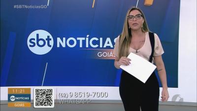 Carro desgovernado atinge duas pessoas em Anicuns