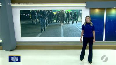 itemFormatura de policiais em curso do Batalhão de Choque