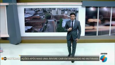 itemDelegacia do Meio Ambiente pede laudo sobre desabamento perto de prédios em Goiânia