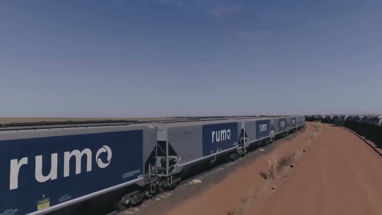 Novo tra&ccedil;ado da Ferrovia Estadual Vicente Vuolo