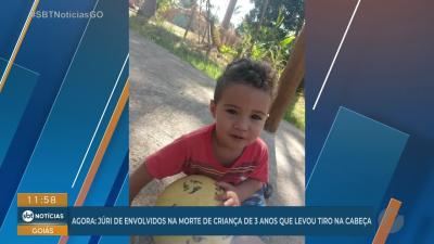 itemJúri dos acusados da morte de criança que levou tiro na cabeça em Goiânia