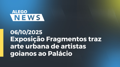 itemExposição Fragmentos traz arte urbana de artistas goianos ao Palácio