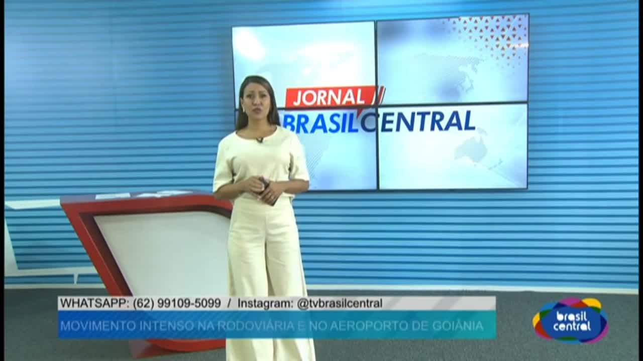 itemMovimento intenso na Rodoviária e no Aeroporto de Goiânia