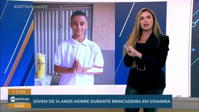 itemAdolescente de 14 anos morre durante brincadeira em Goianira
