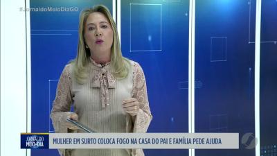 itemMulher em surto coloca fogo na casa do pai e família pede ajuda