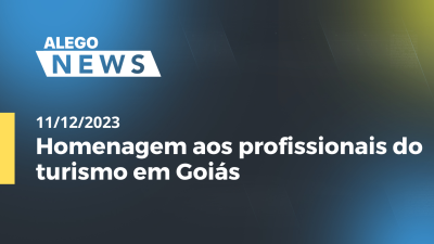 itemAlego News Homenagem aos profissionais do turismo em Goiás