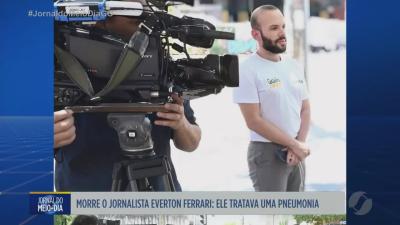 itemMorre o jornalista Everton Ferrari em Goiânia
