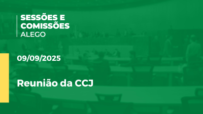 Imagem de capa do vídeo - Reunião da CCJ