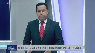 itemMotociclista esfaqueia motorista de aplicativo após discussão em Goiânia