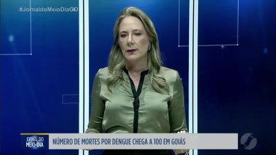 Número de mortes por dengue chega a 100 em Goiás