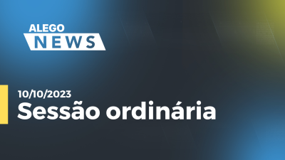 Imagem de capa do vídeo - Sessão Ordinária Alego