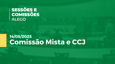 Imagem de capa do vídeo - Comissão Mista e CCJ