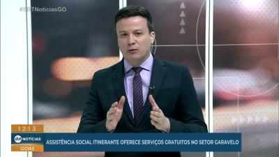 itemCasal de araras vira atração em Aragoiânia