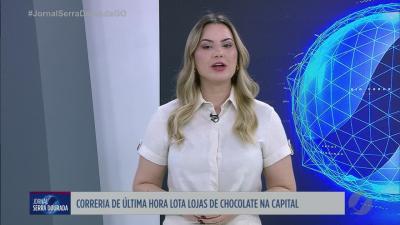 Lojas de chocolate lotam na &uacute;ltima hora