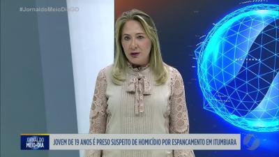 itemMotorista de caminhão circula em linha férrea em Catalão