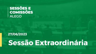 Imagem de capa do vídeo - Sessão extraordinária