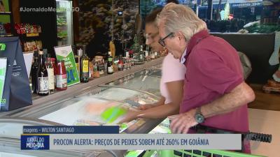 itemProcon alerta preço do peixe sobe até 260% em Goiânia