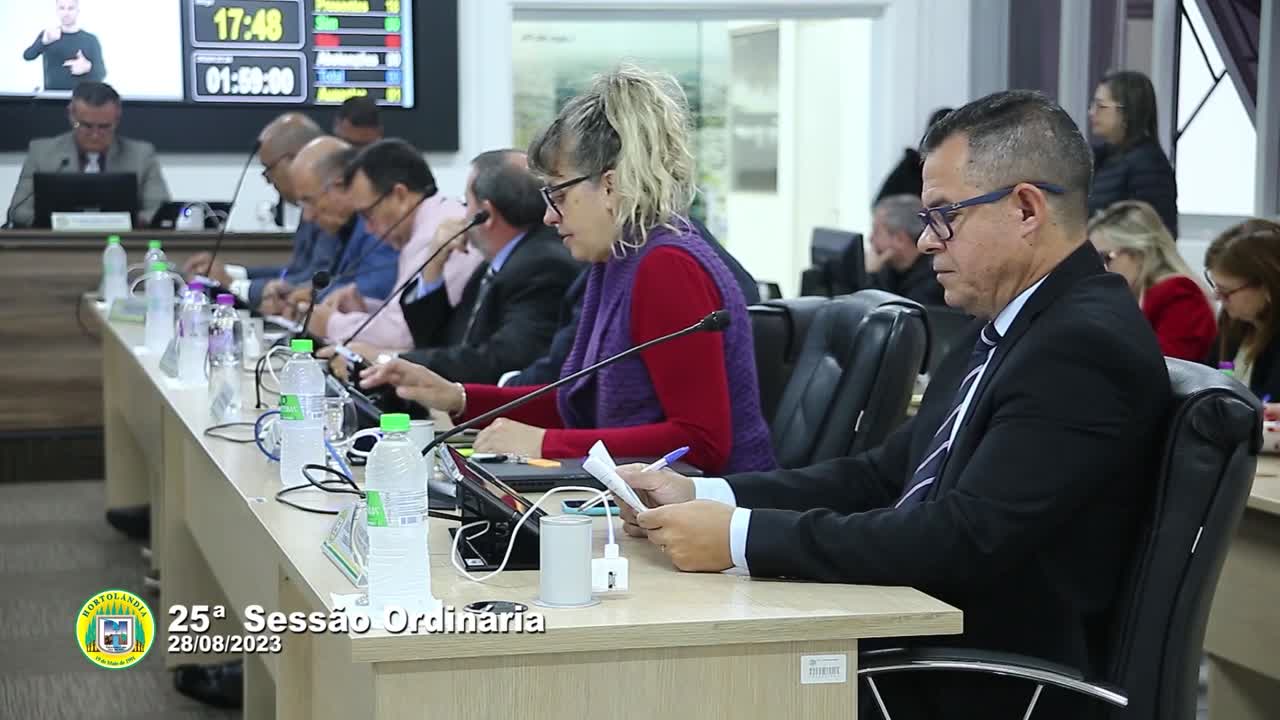 Resumo da 25ª Sessão Ordinária - Parte 2
