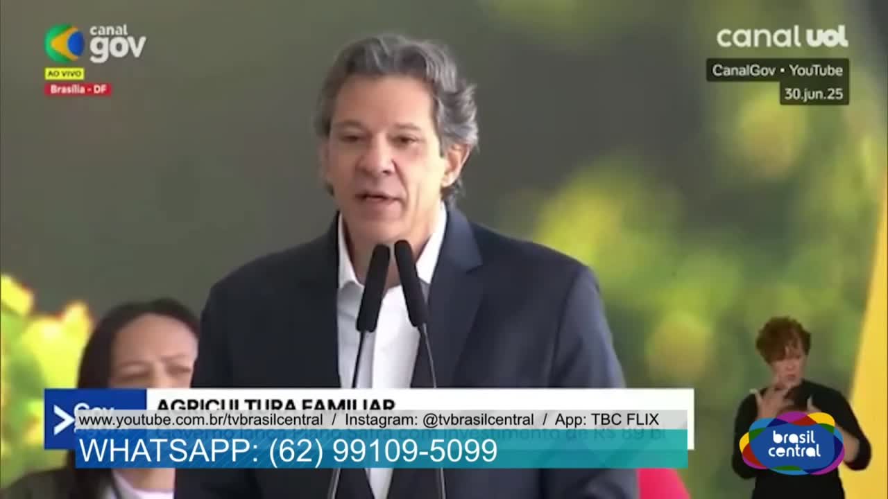 itemHaddad chama Ato de Bolsonaro de fracasso