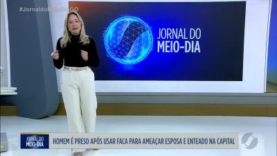 itemHomem é preso após usar faca para ameaçar esposa e enteado em Goiânia