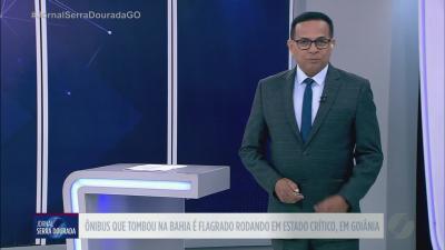 &Ocirc;nibus que tombou na Bahia &eacute; flagrado rodando em estado cr&iacute;tico, em Goi&acirc;nia