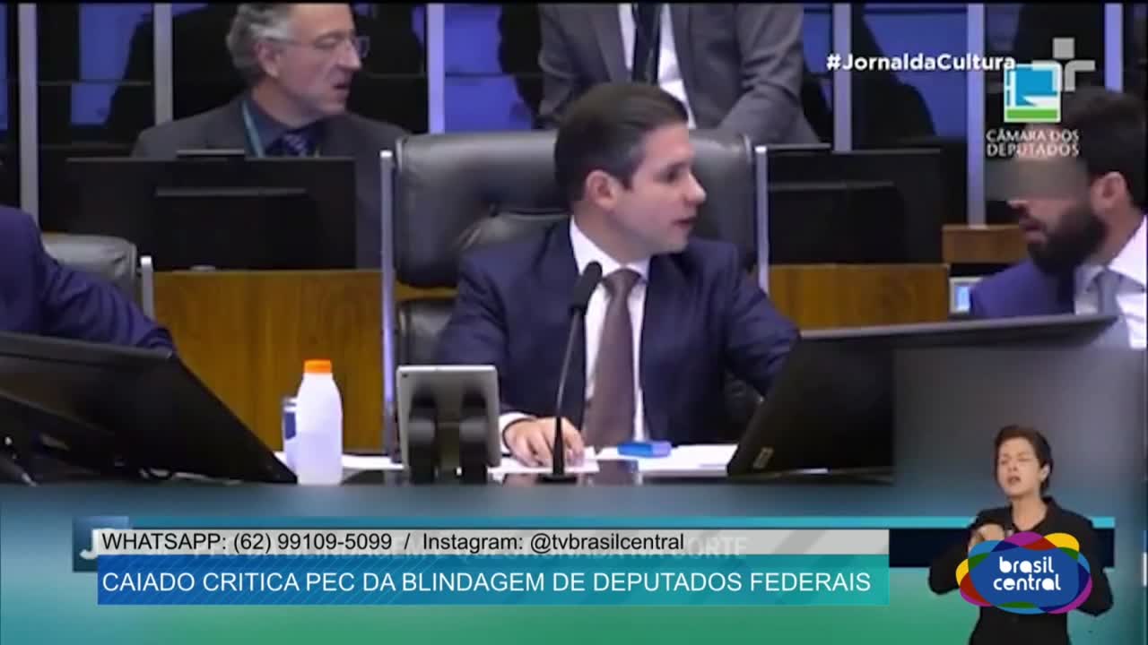 itemDeputados vão ao STF contra a PEC da Blindagem