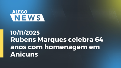 Imagem de capa do vídeo - Rubens Marques celebra 64 anos com homenagem em Anicuns